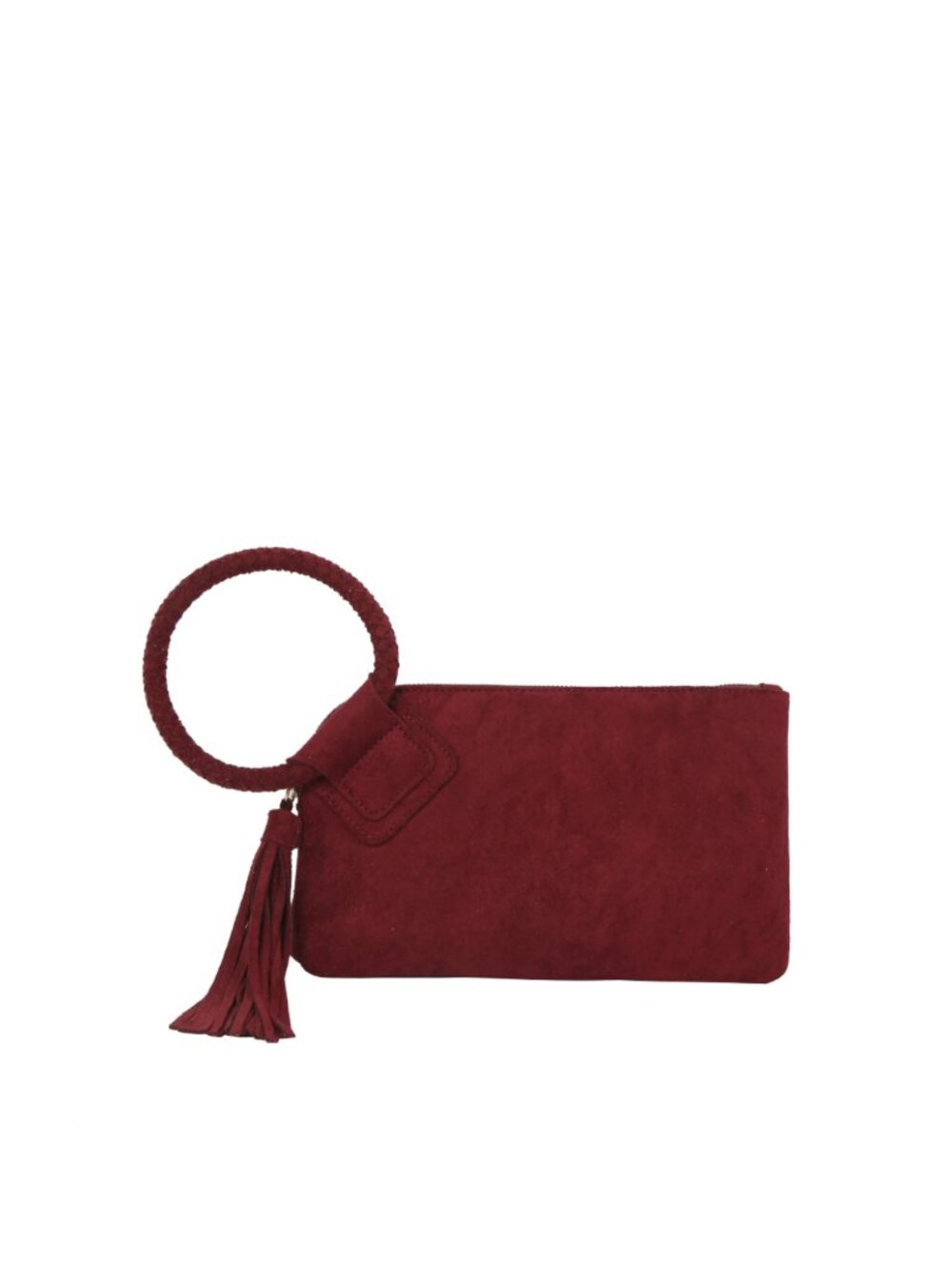 Vegan Faux Leather Wristlet Clutch Wallet with Card Slots Evening Bag - Picture 6 of 6